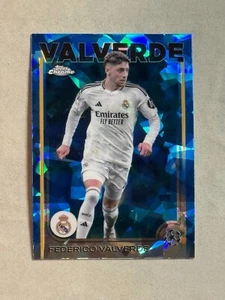 2024-25 Topps Chrome Sapphire UCC Federico Valverde #164 Real Madrid - Picture 1 of 2