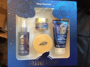 Feather & Down Sleep Essentials Gift Set - Making Travelling Less Stressful - BN - Picture 1 of 2