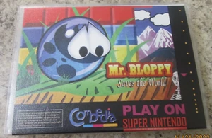 Mr. Bloppy Saves the World (Super Nintendo SNES) - NEW - Picture 1 of 1