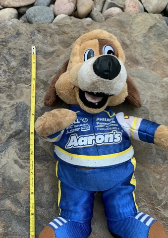 Aaron’s Luck Dog 10” Racing Promotional Plush Toy. Good conditioned Cover