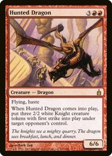 1X Hunted Dragon Ravnica: City of Guilds NM/EX MTG CARD