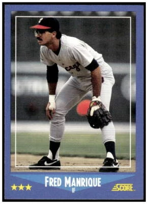 1988 Score #139 Fred Manrique NM - Image 1 of 2