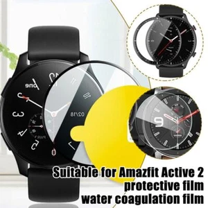 Watch Screen Protector TPU Round Film For Amazfit film 2 Best protective N6W5 - Zdjęcie 1 z 16