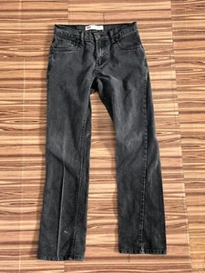 Boys Levis 511 Slim Jeans sz 16 reg 28x28 Black Denim - Picture 1 of 5