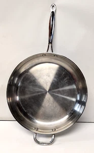 Cuisinart Chef's Classic Edelstahl Pfanne, Helfer Griff, 14 Zoll | Modell 722-36H - Bild 1 von 11