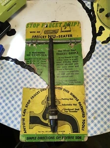 Vintage Omalley Faucet Drip Stopper - #3 Smooths Worn Seats - NOS - Foto 1 di 6