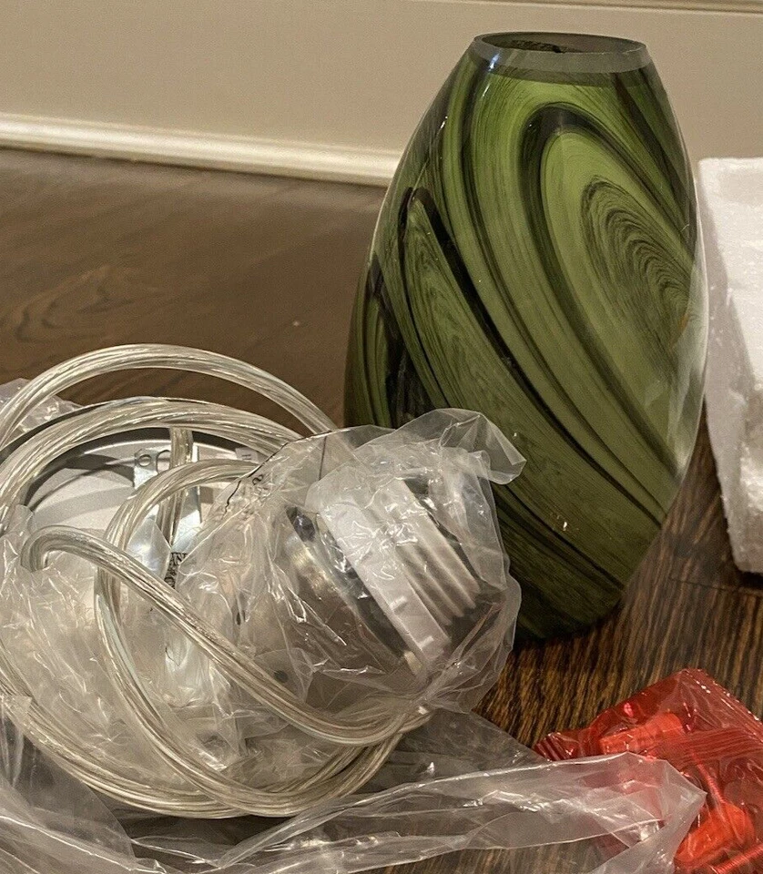 ELK LIGHTING 31133/1ASH  1-Light Mini Pendant in Satin Nickel Green - Image 1 of 4