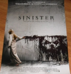 Sinister 2012 movie lot mini poster & lenticular card & iPhone skin Ethan Hawke - Picture 1 of 2