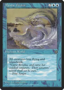 1x Mystic Decree - LP - Homelands - SPARROW MAGIC mtg - Picture 1 of 1