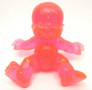 Les Babies N°1 Sidonie L'Ahurie Rose Translucide Pailleté Vintage Idéal 1991 - Imagen 1 de 2