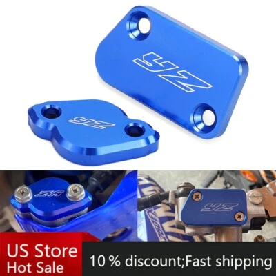 Tapa de cubierta de líquido de frenos delantero trasero EE. UU. para YAMAHA YZ 125/X YZ 250/F/X/FX YZ 450F/FX Foto 1 de 4