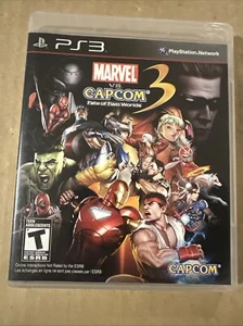 Marvel Vs. Capcom 3: Fate Of Two Worlds Playstation 3 Tested Video Game CiB - Picture 1 of 18
