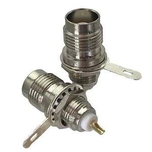 1 Stck. Stecker TNC Buchse Mutter Schott Lötbecher Panel Halterung RF Koaxial - Bild 1 von 8