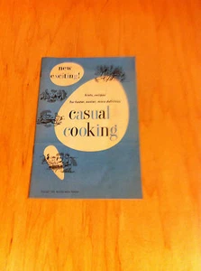 CASUAL COOKING ~ REYNOLDS METAL CO.~ HINTS / RECIPES ANTIQUE 1954 COOK-BOOKLET * - Picture 1 of 1