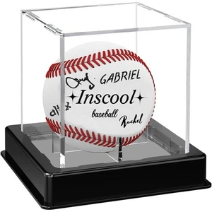 Acrylic Display Case , UV Protected Baseball Display Case Baseball Holder Acr... - Picture 1 of 7