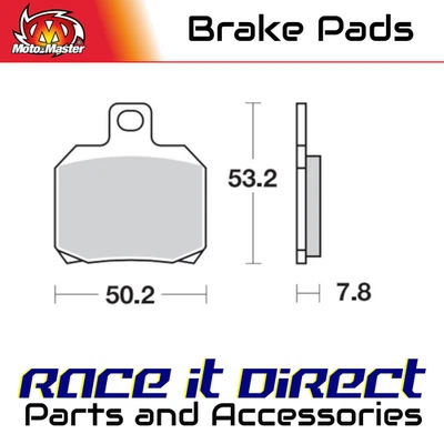 Brake Pads for CAGIVA RAPTOR 650 2000-2005 Rear Organic MotoMaster - Image 1 of 4