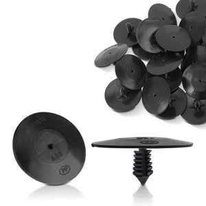 For GM Chevrolet 30pcs Black 1/4" Hole Hood Insulation Retainer Fastener US - Picture 1 of 10