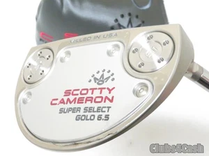 Titleist Scotty Cameron Super Select GoLo 6.5 Putter 34" & Cover .. NEW - Picture 1 of 5