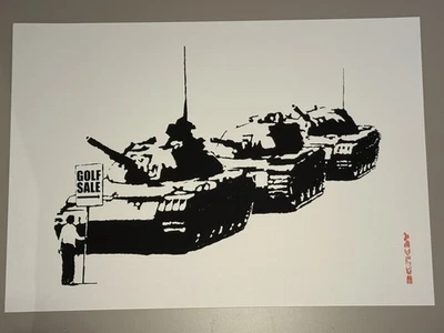 Authentic West Country Prince - Banksy - Golf Sale /500 — 第 1/4 张图片