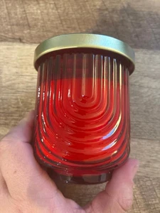 Red Amber Scented Candle 8oz (Brand New) - Picture 1 of 4