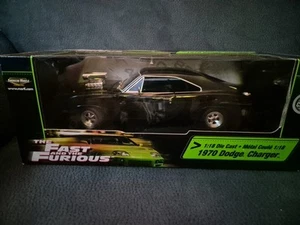 Dodge Charger Ertl 1970 The Fast And The Furious Dom Final Auto - Imagen 1 de 5