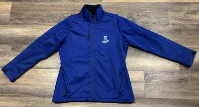 Kansas City Royals Antigua Traverse Jacket Women L Zip Front Blue Polyester Blue - Image 1 of 4