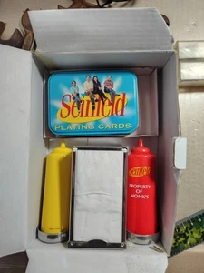VINTAGE Collectible Seinfeld Diner Setting  & Playing Cards - Picture 1 of 7