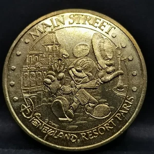 JETON TOURISTIQUE MDP 2004 MICKEY MAIN STREET DISNEYLAND RESORT PARIS / MEDAILL - Picture 1 of 2