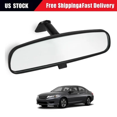 Interior Rear View Mirror For Honda Accord Civic CR-Z MDX 76400-SDA-A03 - Image 1 of 4