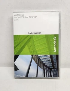 Autodesk Architectural Desktop 2006 ~ Version étudiante ~ Lot de 3 CD-ROM - Photo 1/3