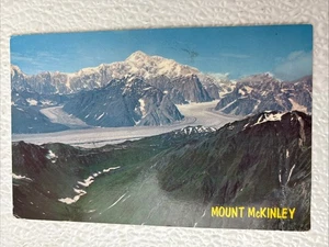 Postkarte Mt Mckinley mit 2 seiner Gletscher Alaska - Bild 1 von 2