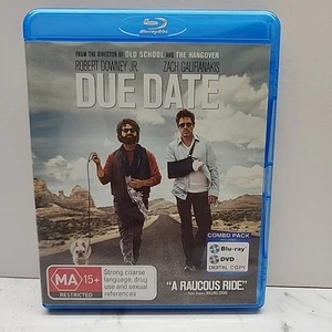 Due Date (Blu-ray, 2010) Region Free Like New - Picture 1 of 2