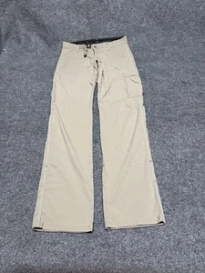 Prana Zion Stretch Belted Roll Up Snap Pant Hike Outdoor Beige Men 32 34" Inseam - Picture 1 of 12