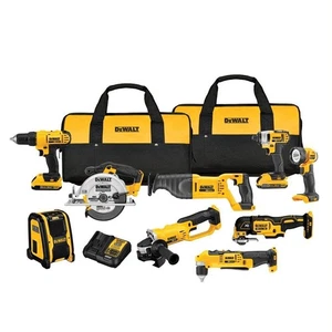 DEWALT DCK940D2R 20V MAX Li-Ion Cordless 9-Tool CK (2 Ah) Certified Refurbished - Picture 1 of 8
