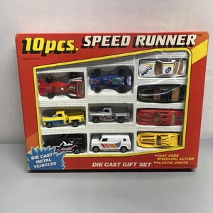 Juego de vehículos de metal fundido a presión Speed Runner de colección de 10 piezas: No.5880 - Imagen 1 de 4