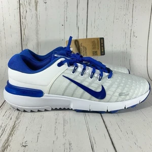 Nike Free Golf NN Zapatillas Zapato Blanco Azul Talla 11 FN0332-400 - Imagen 1 de 8