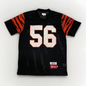 Maglia calcio SUPREME DEADSTOCK FW12 Bengals taglia XL nera scatola top shirt RARA - Foto 1 di 10