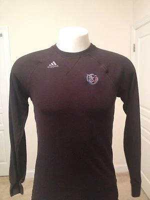 CHARLOTTE BOBCATS ADIDAS THERMAL PULL OVER SHIRT SMALL TEAM ISSUED - Image 1 of 3