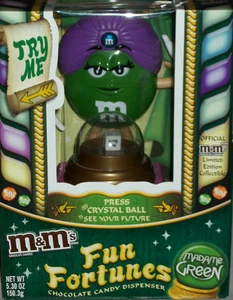 M&M's Fortune Teller variante gitano lector de mentes dispensador de dulces regalo de Navidad M&M - Imagen 1 de 1