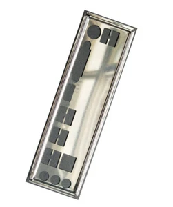 OEM I/O Shield For Gigabyte AB350-Gaming & B450M DS3H Motherboard Backplate IO - Photo 1/4