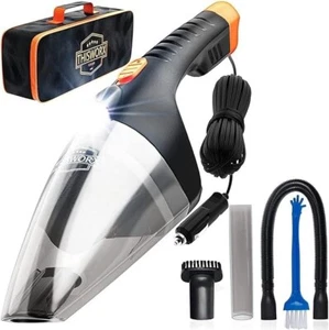 Car Vacuum Cleaner 2.0 - Upgraded w/LED Light, Double HEPA Filter - Brand New! - Picture 1 of 5