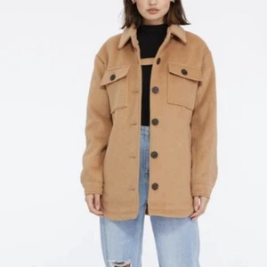 Sanctuary Womens Coat Wool Blend Winter Trucker Carmel Brown Tan Sz S - Picture 1 of 7