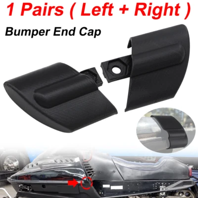 2pcs For Skidoo F Chassis Snowmobile Left & Right Bumper End Cap Kit , 1 Pair - Image 1 of 4