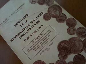 #• ENVOI GRATUIT ☆ J.DE MEY • REPERTOIRE NUMISMATIQUE FRANCAISE CONTEMPOR.☆C2049 - Picture 1 of 4