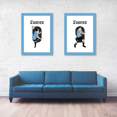 Luis Suarez Goal Series, 2010 World Cup Uruguay-S. Korea Print/Poster/Wall-Art - Image 1 of 4