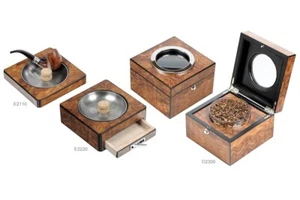BATTIPIPA ACCESSORI PIPE BOX PORTATABACCO HUMIDOR TOBACCO HOLDER LUBINSKI E2220 - Imagen 1 de 1
