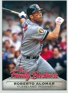 Topps Update Family Business Black 2019 FB-3 Roberto Alomar #251/299 Indians - Imagen 1 de 1
