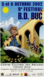 CONRAD PEARCE COTTON KID AFFICHE FESTIVAL DE BUC 2002 - Picture 1 of 1
