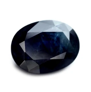 Splendido Zaffiro Blu Naturale Certificato 2,22 carati Madagascar Ovale 8,8x6,6 mm - Foto 1 di 4