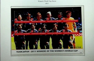 MICRONESIA Sc 942-3 NH MINISHEET+S/S OF 2011 - SOCCER - (JO23) - Picture 1 of 2